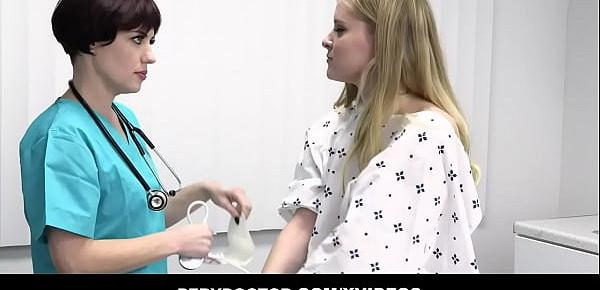  Perv Doc And Nurse Take Advantage Of Teen Cutie Harlow West